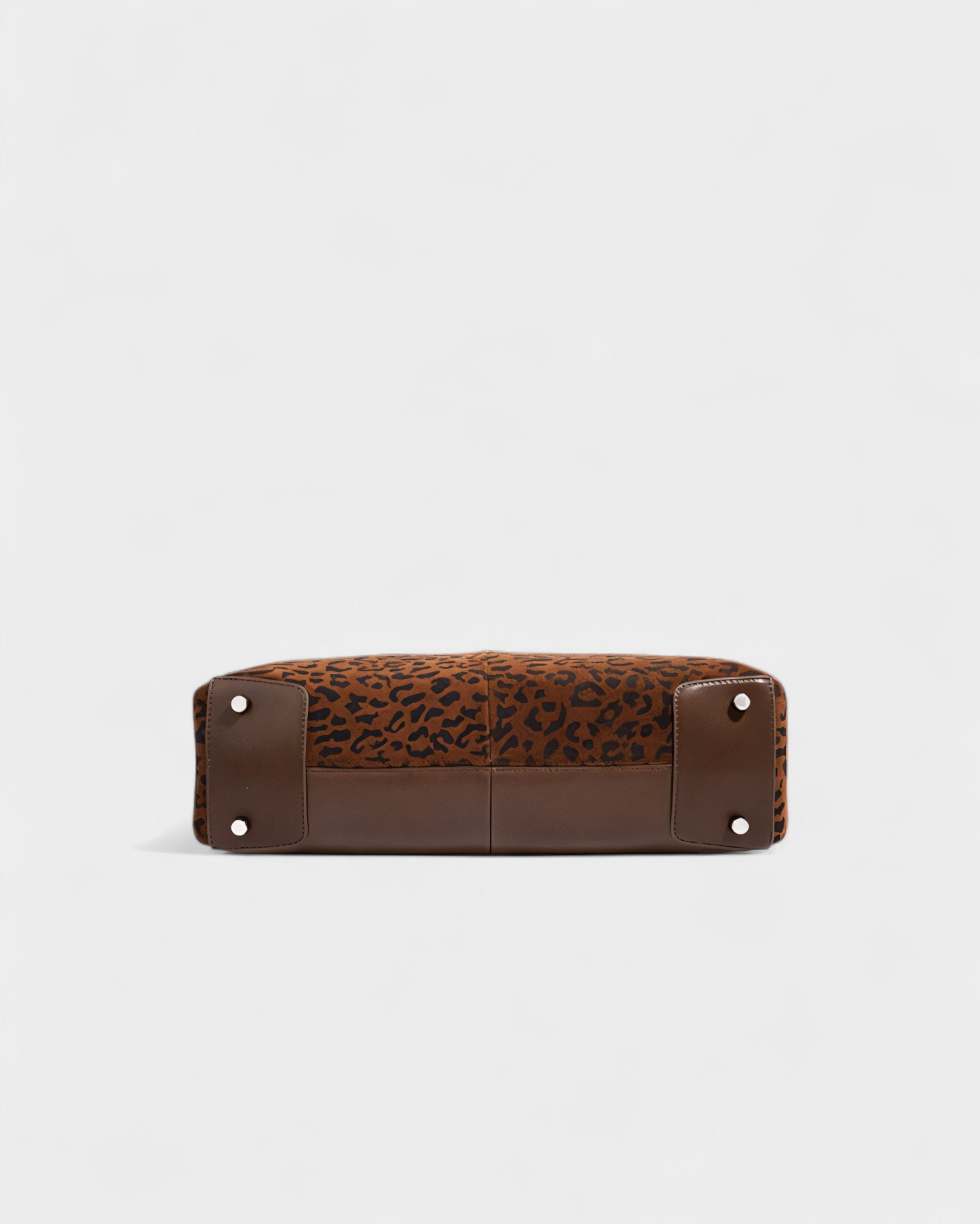 ELVINA Leopard Top-Handle Bag
