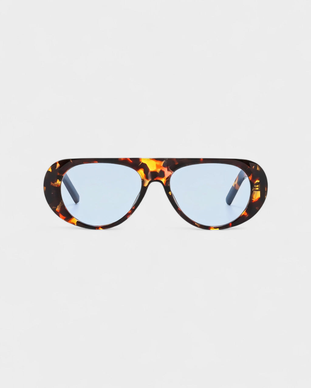 JONNA Oversized Oval Frame Sunglasses