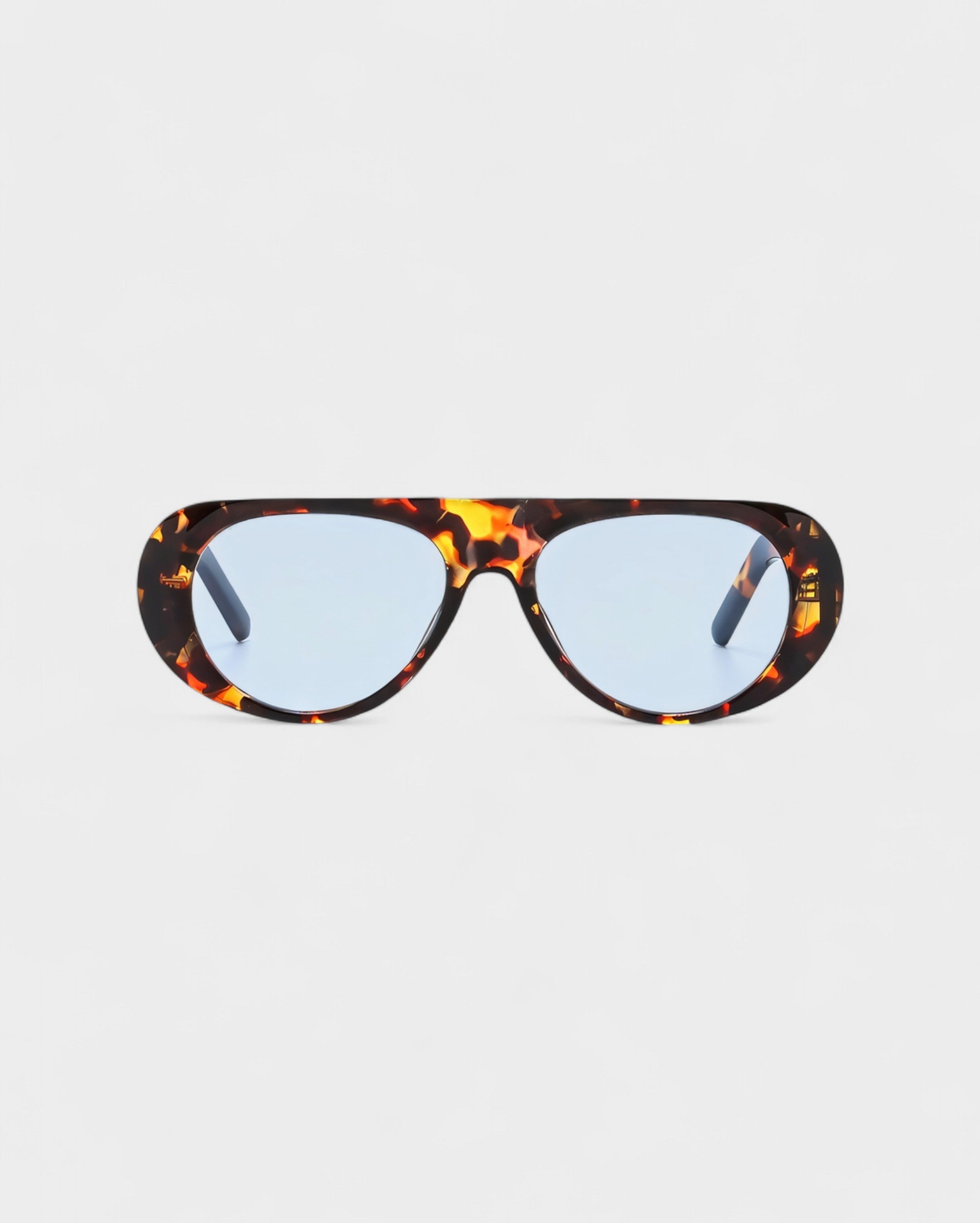 JONNA Oversized Oval Frame Sunglasses