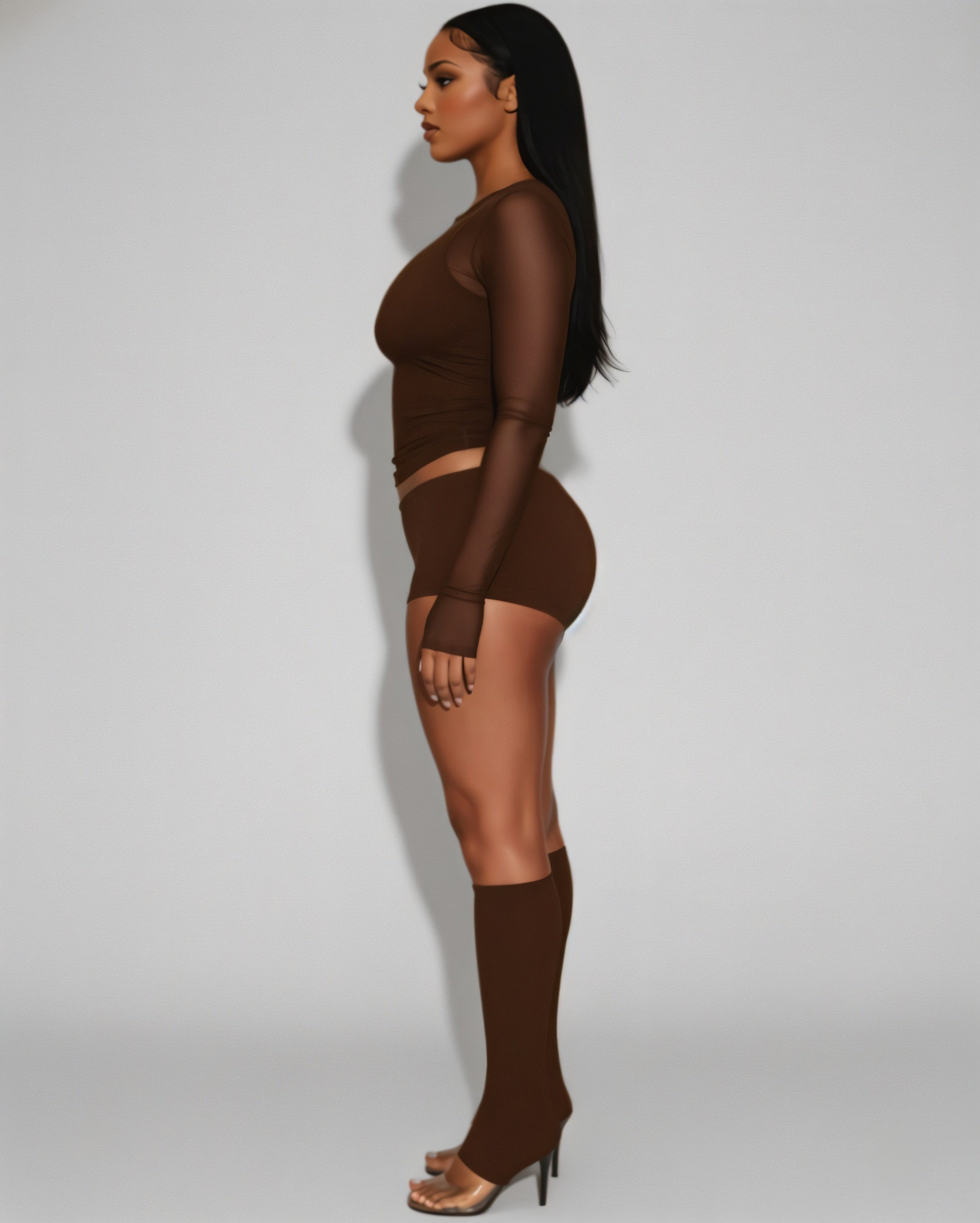 DEIA Mesh Detail Four-Piece Set