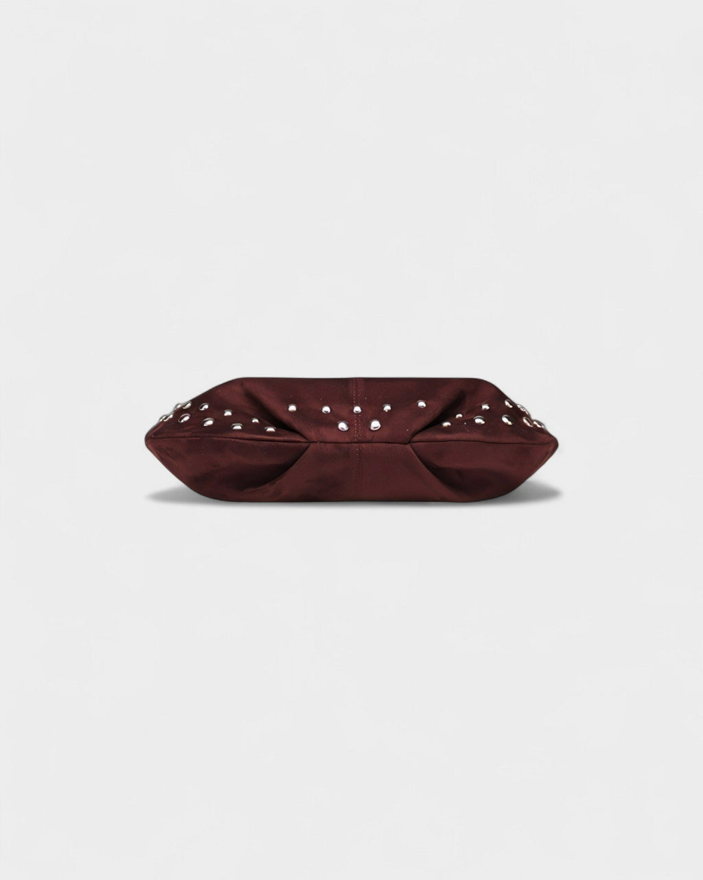 GELLA Heart Charm Studded Shoulder Bag
