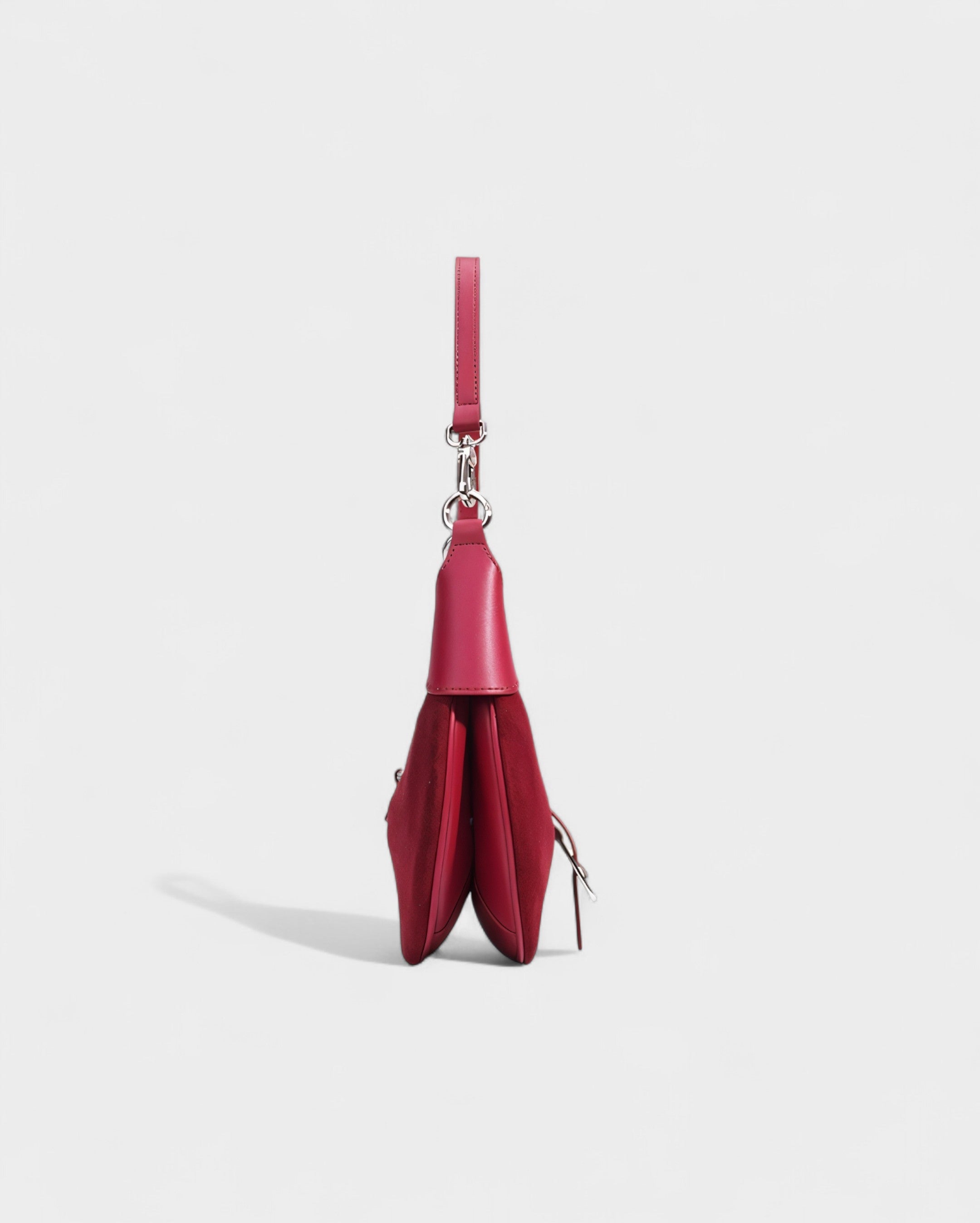 MARLEN Crescent Buckle Shoulder Bag