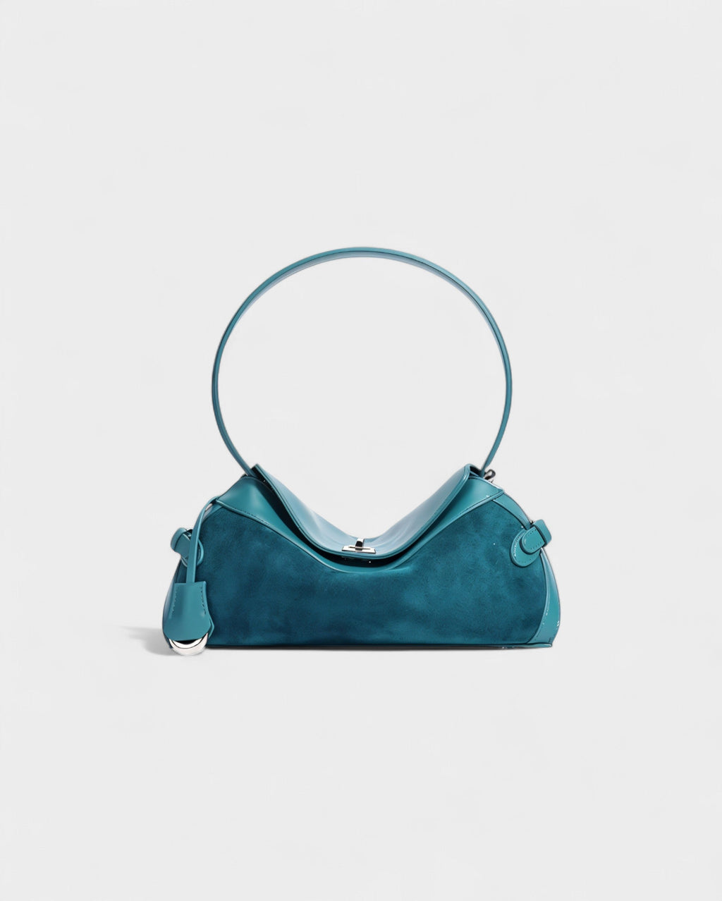 PRIELLE Round Handle Shoulder Bag