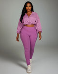TATUM Cropped Zip Up Jacket & Leggings Set