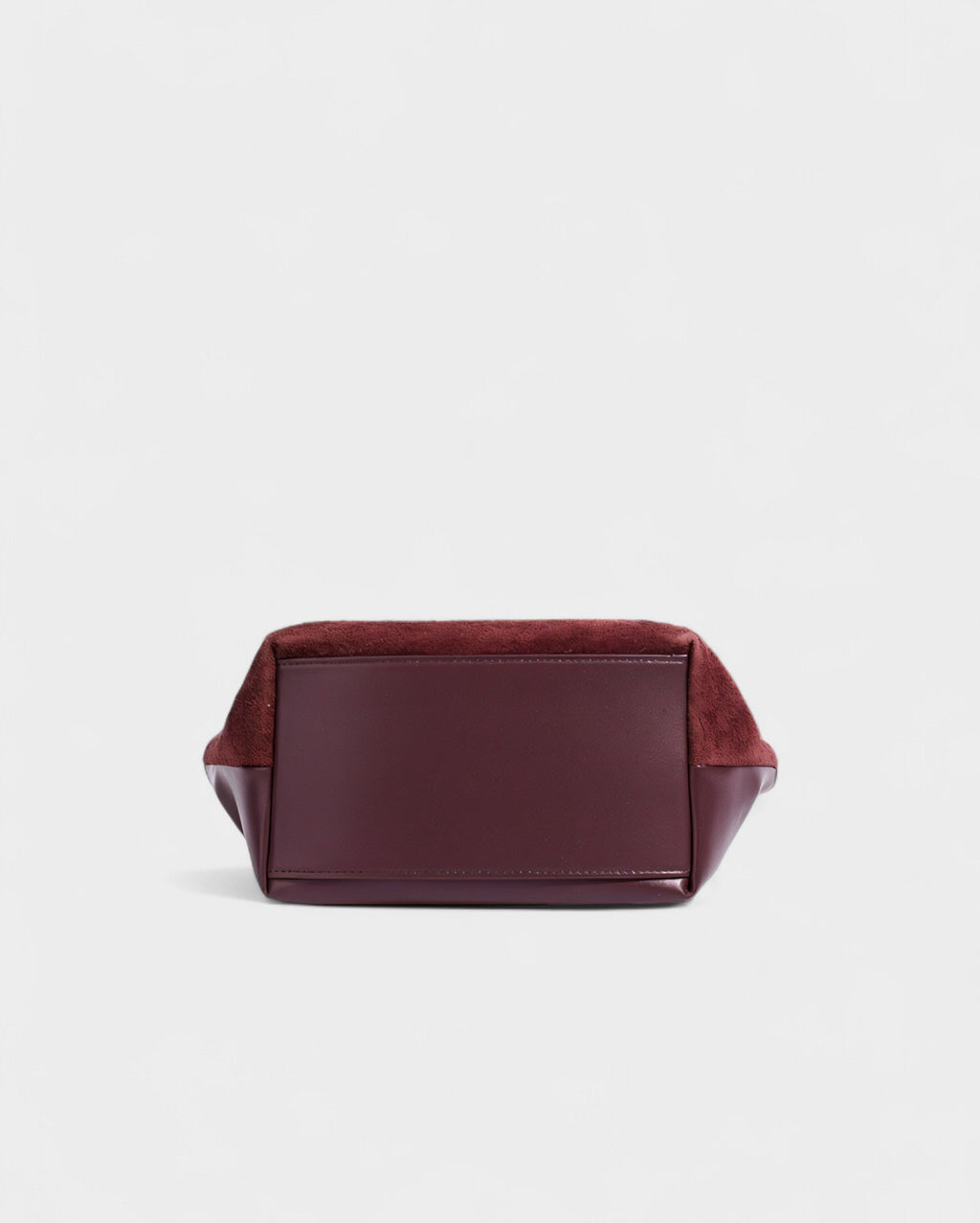 EVANNA Faux Suede Leather Shoulder Tote Bag