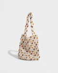 LORENZA Beaded Net Shoulder Bag