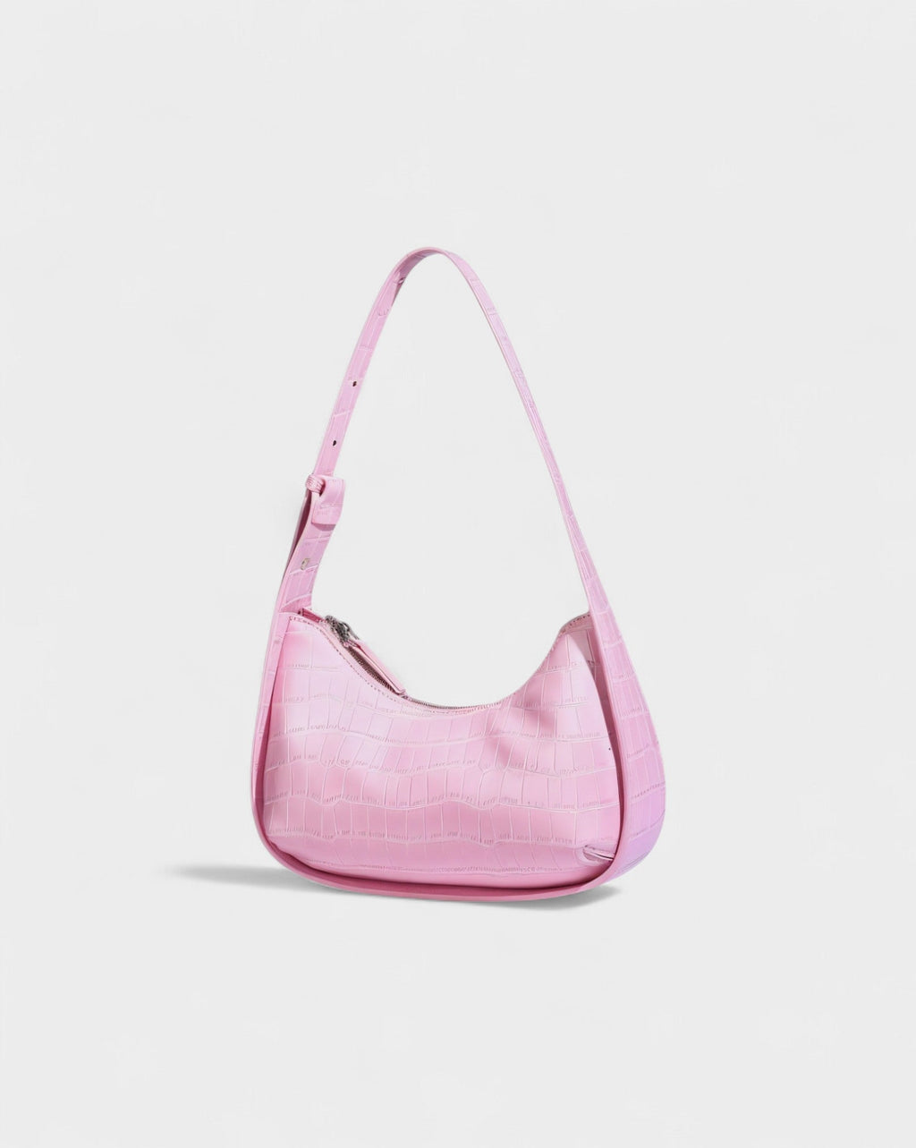 CIANNA Croc-Embossed Faux Leather Bag