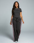 THAT GIRL Top & Track Pants Set