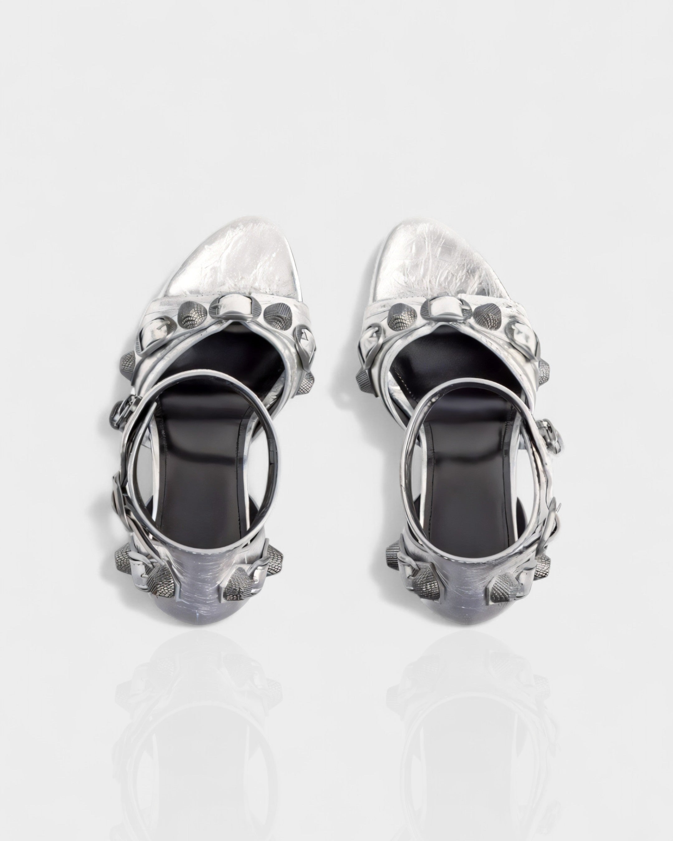 PALISSE Buckle Detail Stiletto Heels