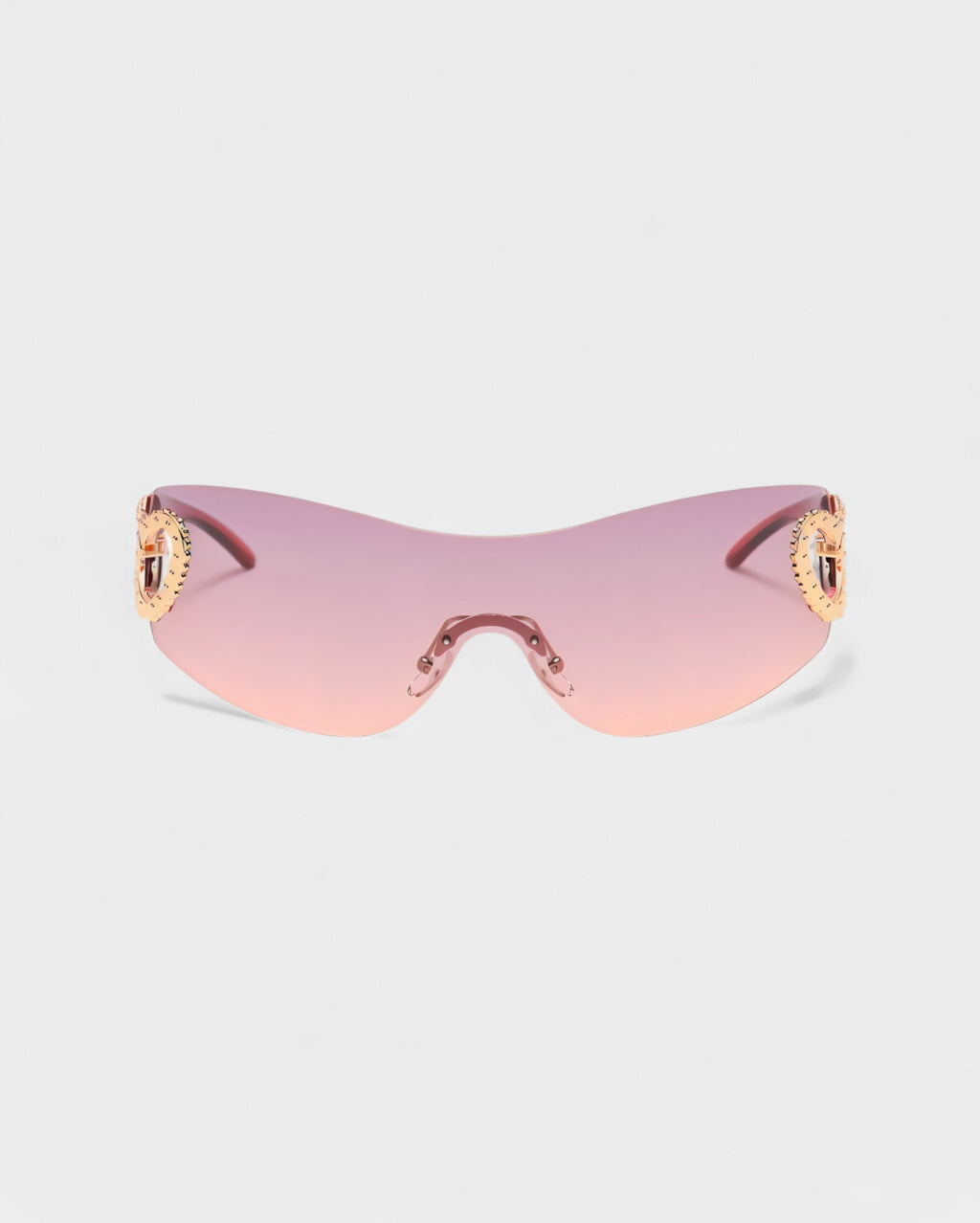 KISHA Heart-Detail Sunglasses