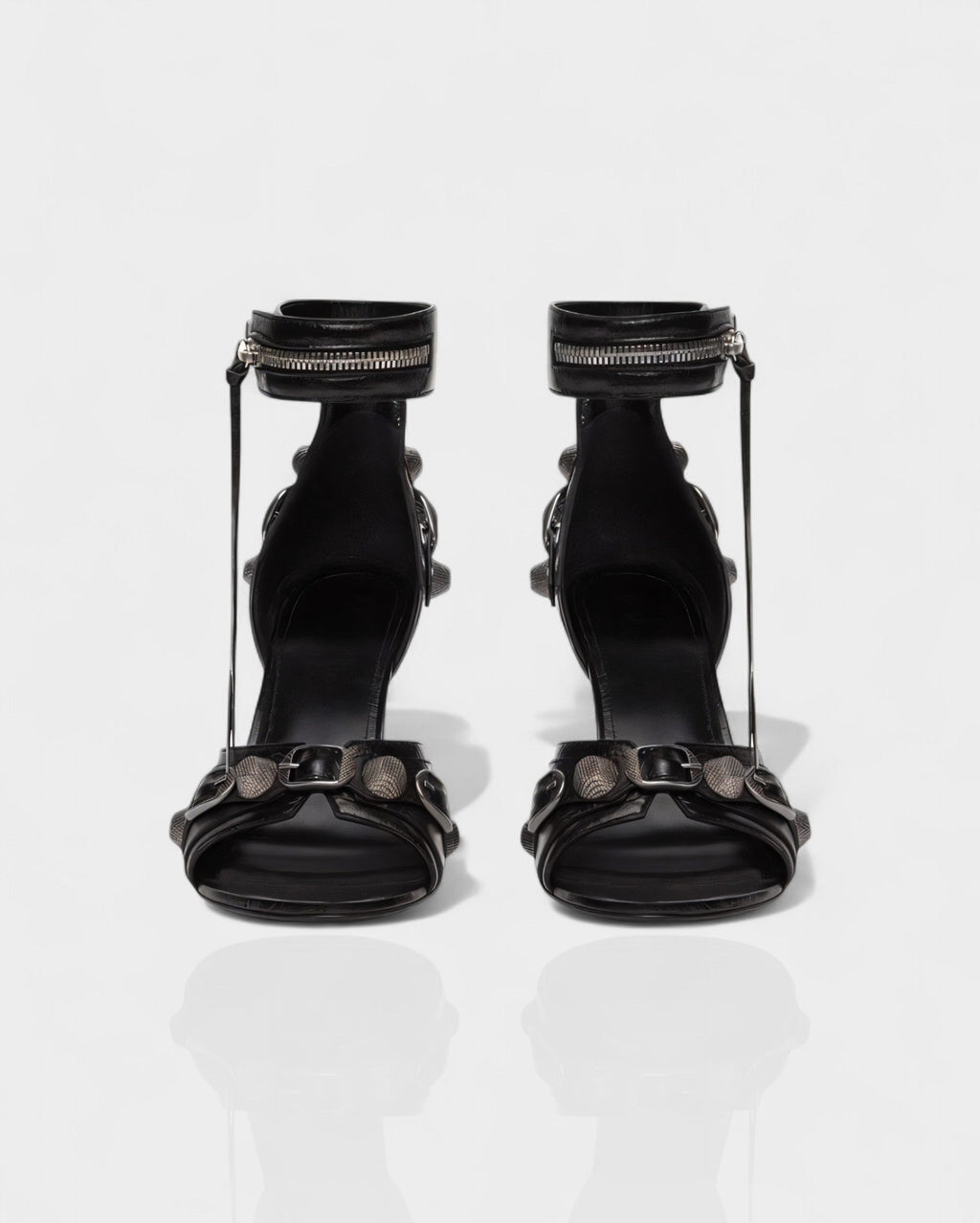 PALISSE Buckle Detail Stiletto Heels