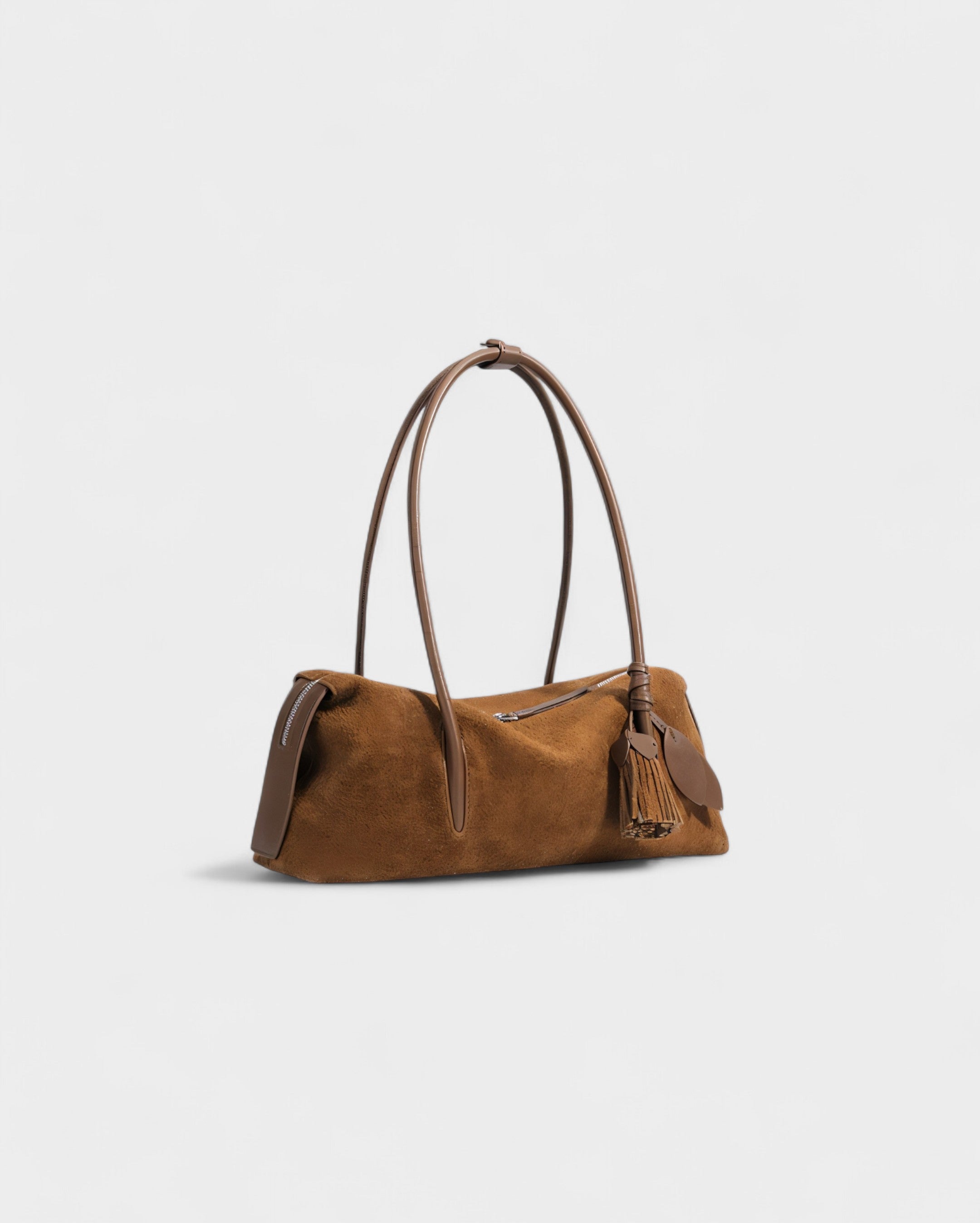 SELORA Tassel Handle Shoulder Bag