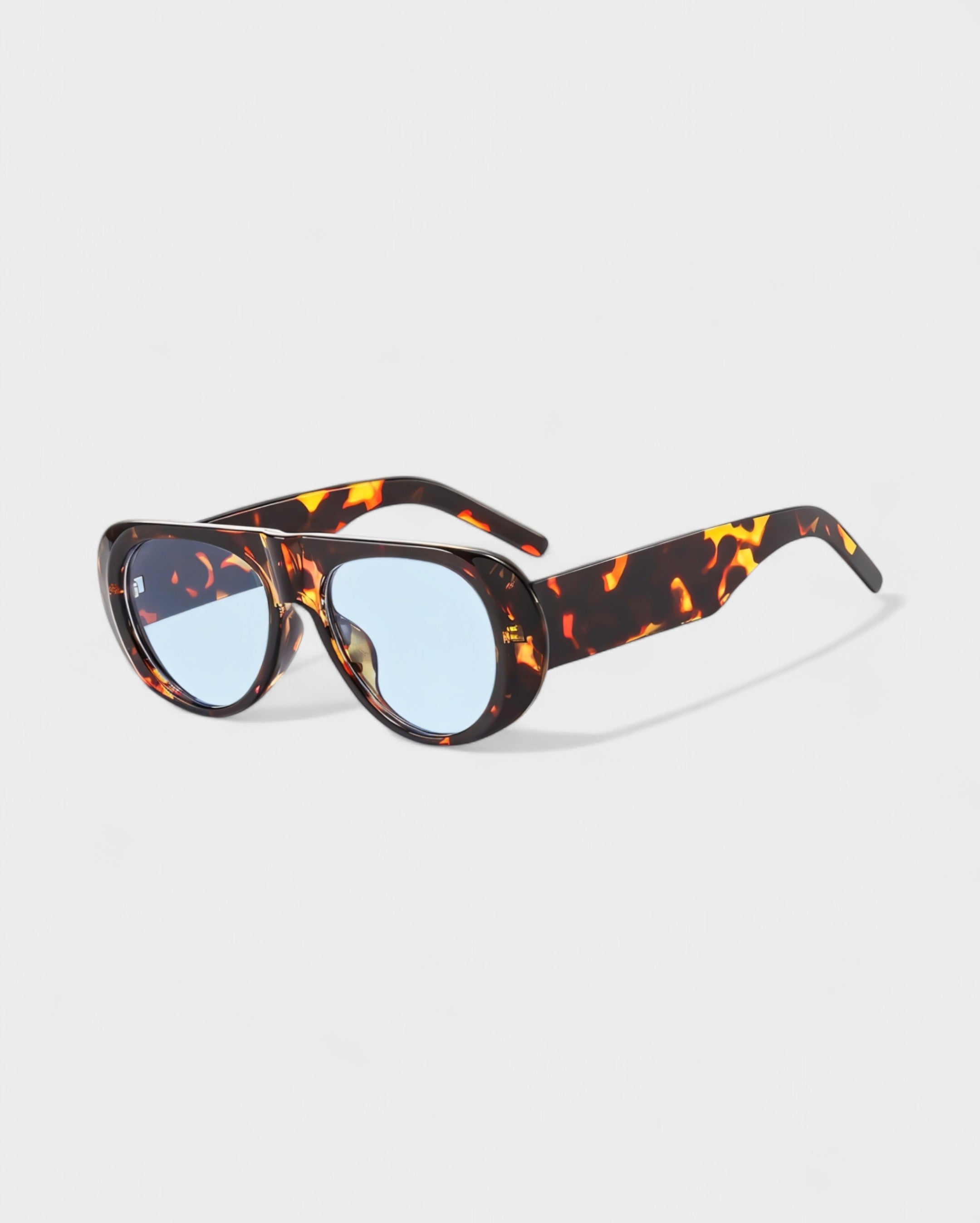 JONNA Oversized Oval Frame Sunglasses