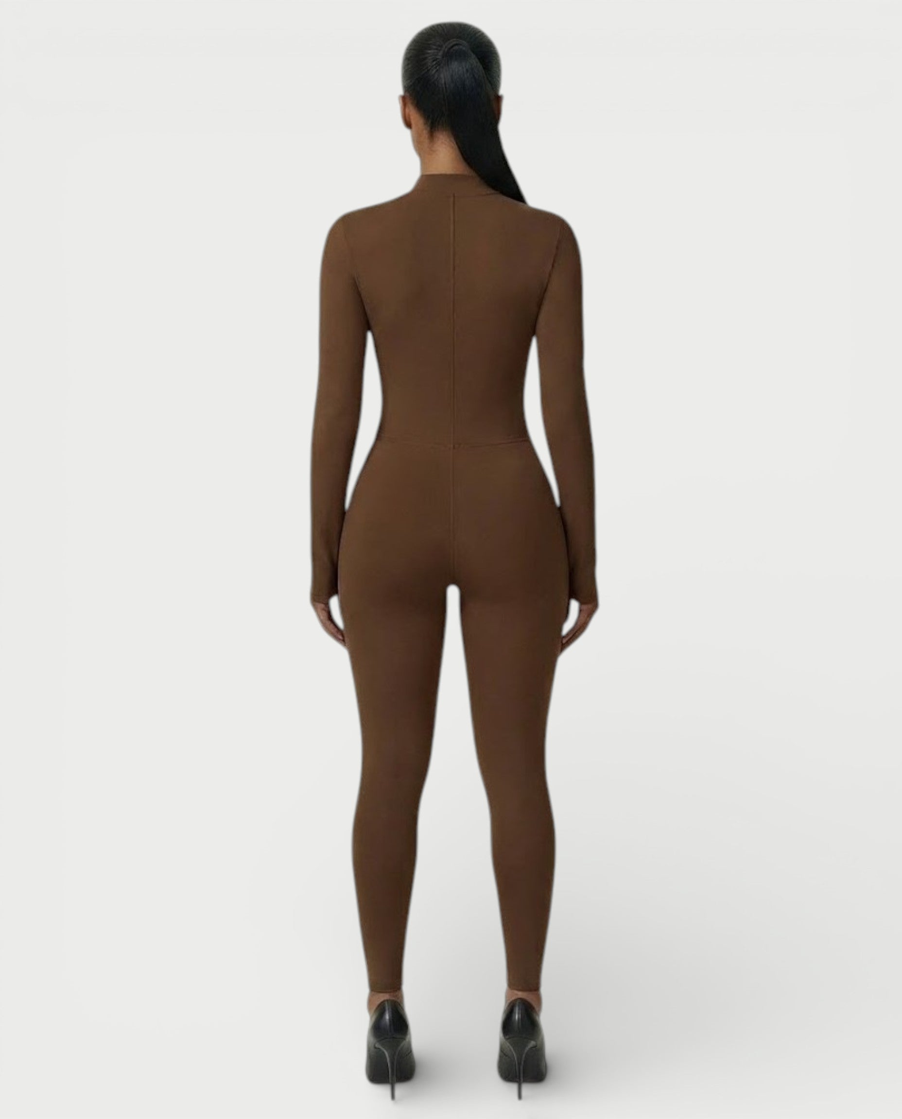 LUVINA Zip-Up Jumpsuit